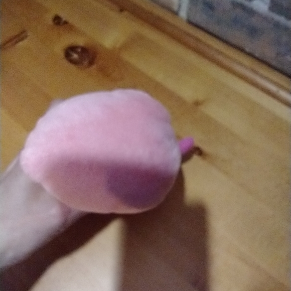 Shopkins Lippy Lips Lipstick Plush 2013 Pink 8 Inch Stuffed Toy - Picture 4 of 11